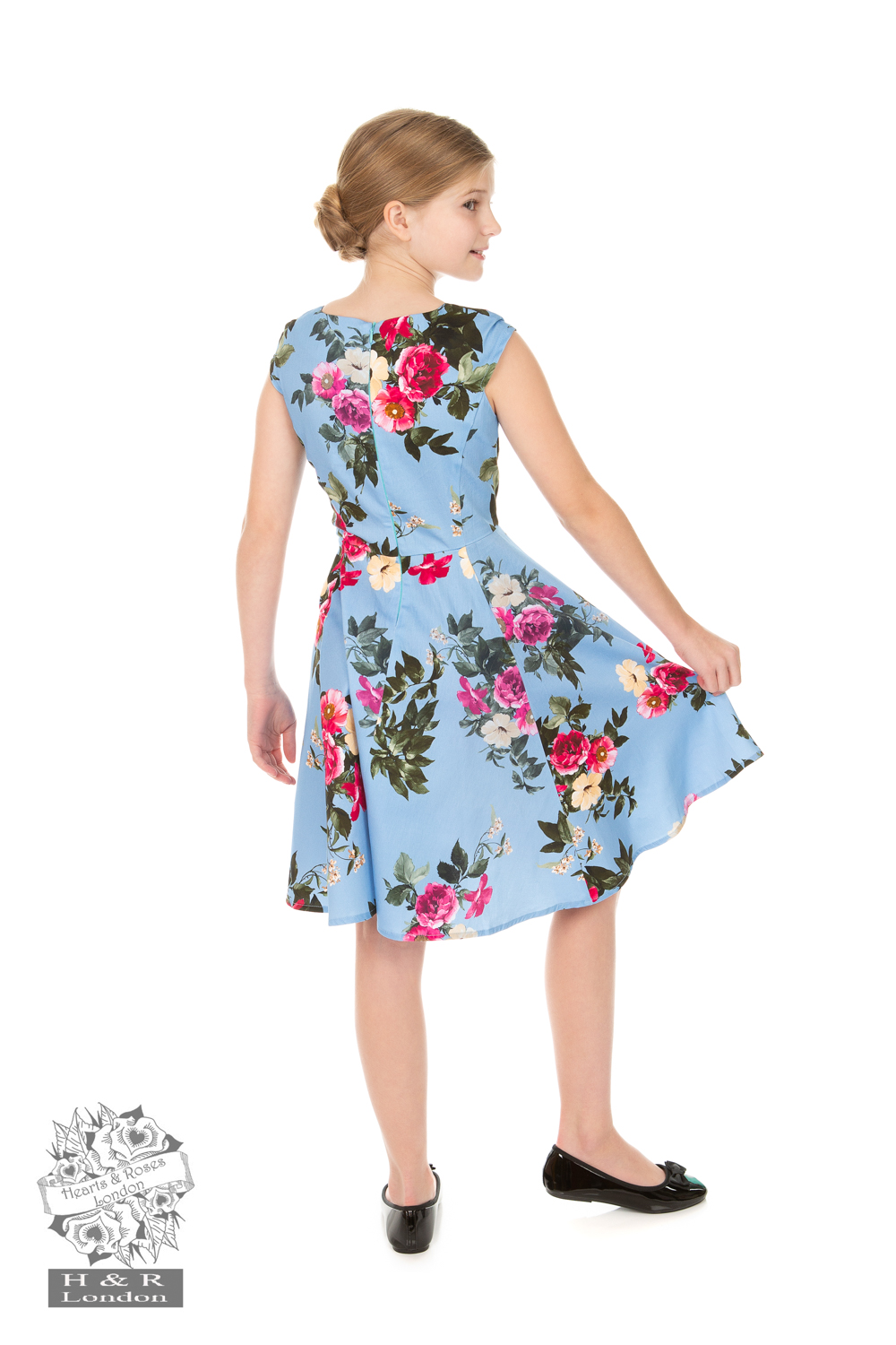 Girls Jolene Floral Swing Dress